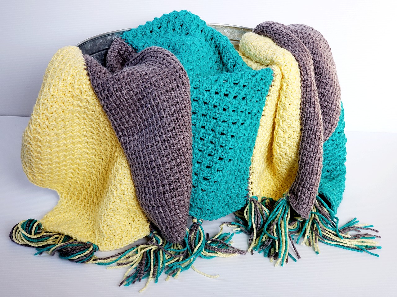 Sedge Stitch Crochet Shawl: Cozy and Stylish - Affinity For Yarn