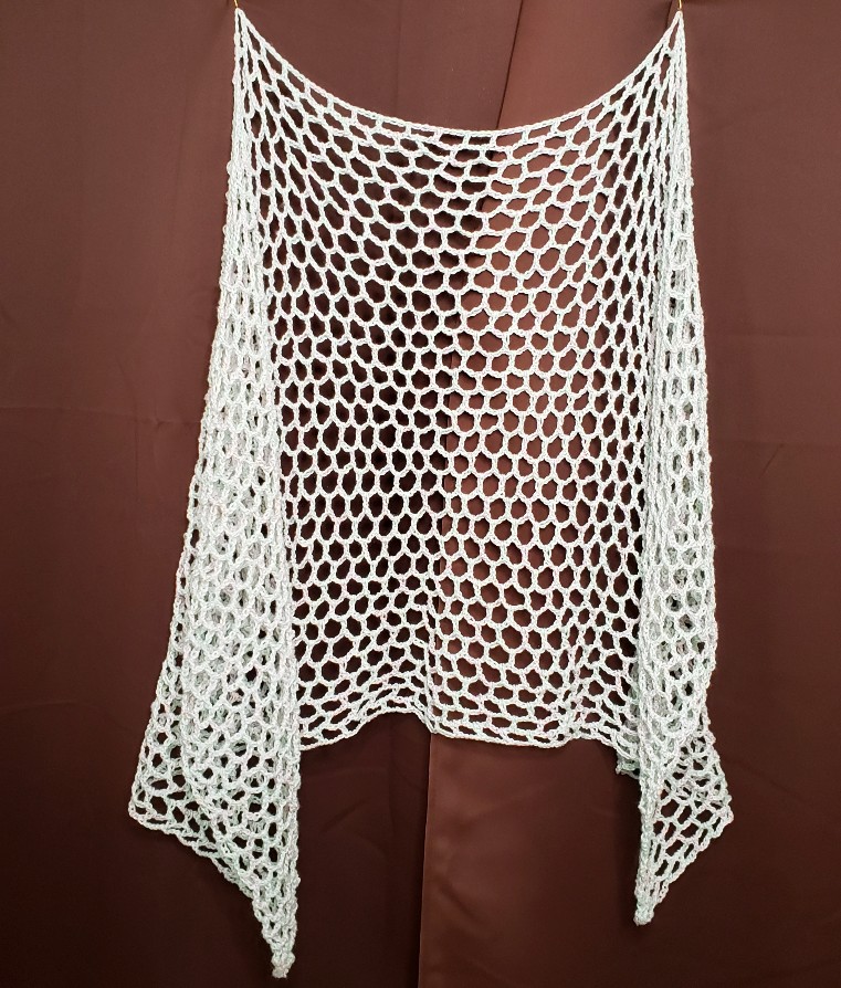 Summer Breeze Easy Lightweight Crochet Shawl - Affinity For Yarn