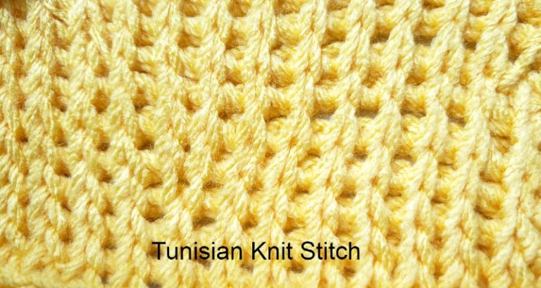 7 Favorite Tunisian Crochet Stitches You Can Try - Affinity For Yarn