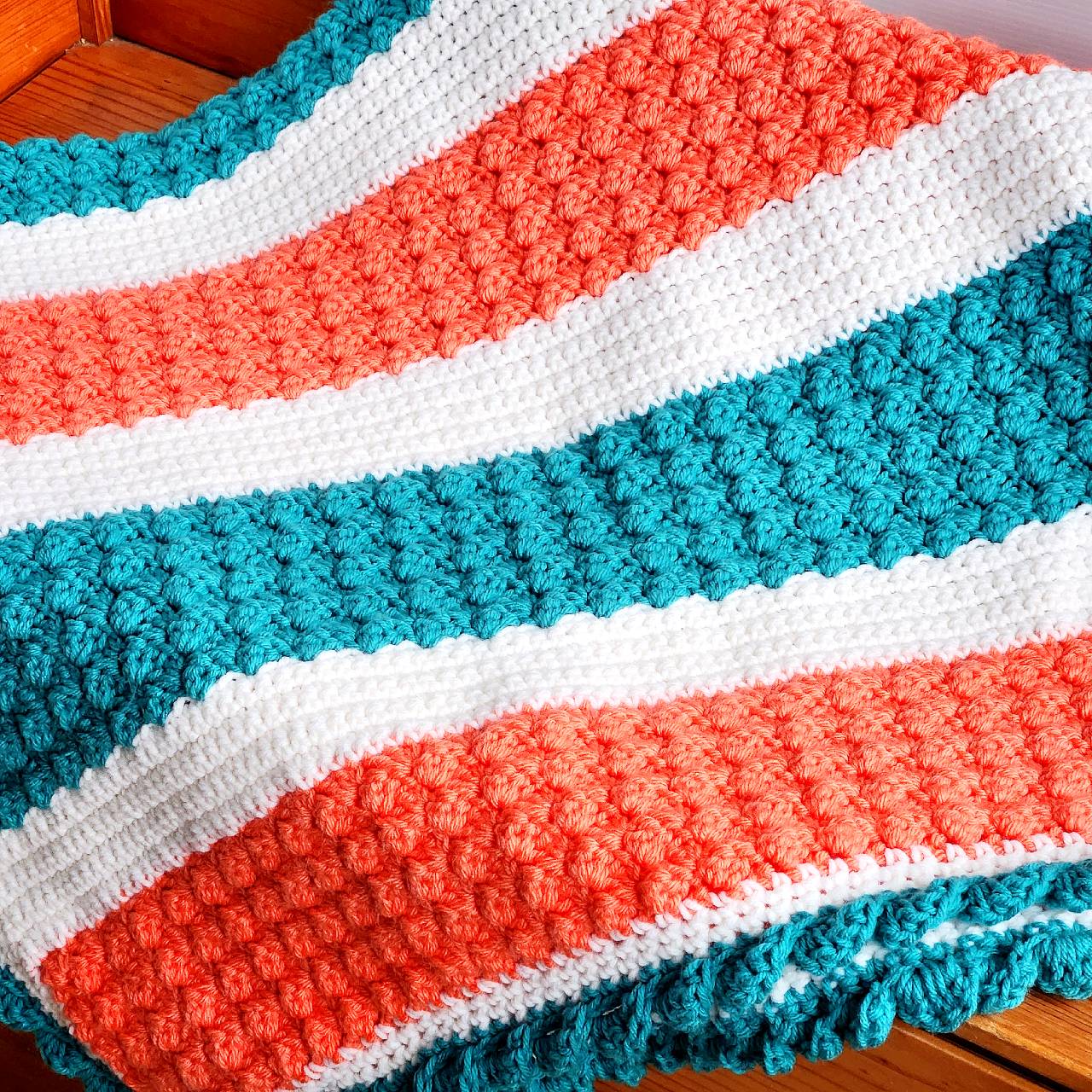Myboshi Tamura Blanket Crochet Set, Includes No. 1 Wool, Needle And Instructions, Original Label, Crochet Pack, 30% Merino Wool, Beige, Brown With Crochet Hook 5 thumbnail image